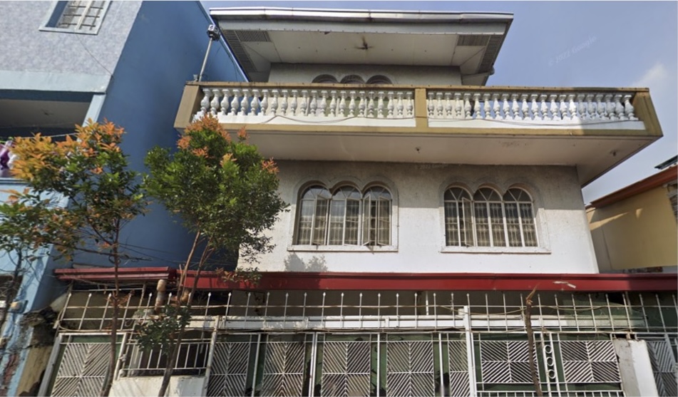 Front view of the house